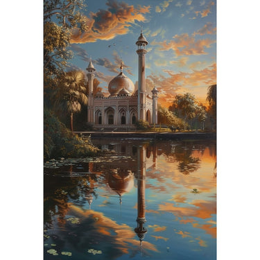 Indian Landscape Canvas